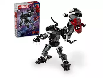LEGO Venom v robotickom brnení vs. Miles Morales 76276
