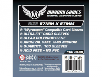 Mayday Games Wyrmspan Compatible Sleeves 57x57mm - 100 Pcs
