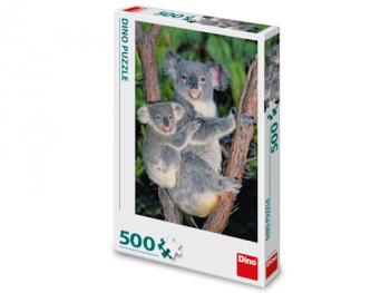 Puzzle: Koaly na stromě 500