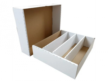 Cardbox - Fold-out Box with Lid for Storage of 4.000 Cards