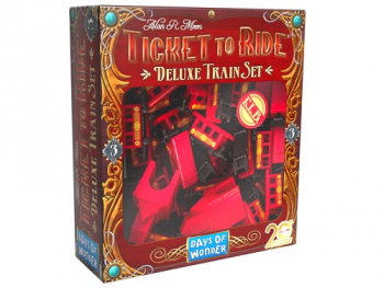 Ticket to Ride: 20th Anniversary Deluxe train červená