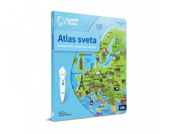 Albi Kúzelné čítanie - kniha Atlas sveta