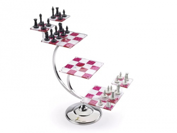 Tri-Dimensional Chess Set Star Trek