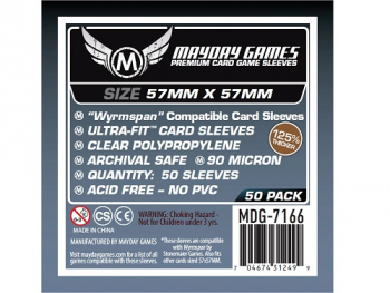 57x57mm Mayday Games Wyrmspan Compatible Sleeves - 50 Pcs