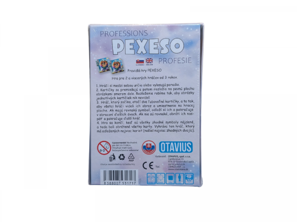 Pexeso profesie
