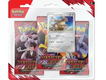 Pokémon TCG: SV10 Kangaskhan Destined Rivals - 3-pack blister