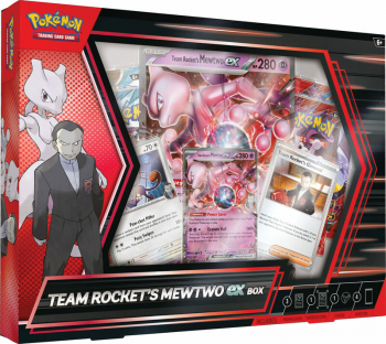 Pokémon TCG: Team Rockets Mewtwo ex Box