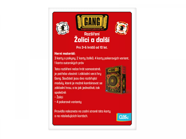 Gang - rozšíření Žolíci